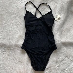 Aerie Black one piece swimsuit